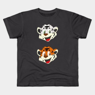 Two Cute Tigers Kids T-Shirt